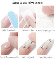 LULAA 10 Hojas De Pegamento Para Uñas Doble Cara Adhesivo Reutilizable Para Uñas Postizas Accesorios De Manicura Herramientas De Uñas - details 9