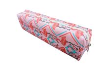 SANYAN - Estuche escolar - Color Rosa con Cisnes Rosas - Mide 21x6x4cm - Con Cremallera - Poliéster - Diseño Exclusivo - Para Trabajo y Escuela - details 0
