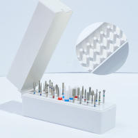 Caja De Almacenamiento Para Uñas Misscheering Con 30 Agujeros Soporte Para Esmalte Y Herramientas De Manicura En Plástico - details 2