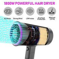 1800W plegable with Iones Negativos - Diseño Compacto y Powerful - details 0
