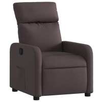 vidaXL Sillón reclinable de tela Gris claro, Gris oscuro, Negro Sillon Dormitorio Sillon Comodos Silla Relax Sillón Sofá - details 6