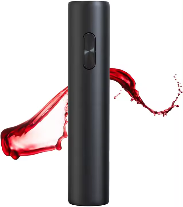 Set De Abrevidrios Eléctricos Automáticos Con Almacenamiento Para Botella De Vino Y Base De Batería Para Cocina Y Bar - 1