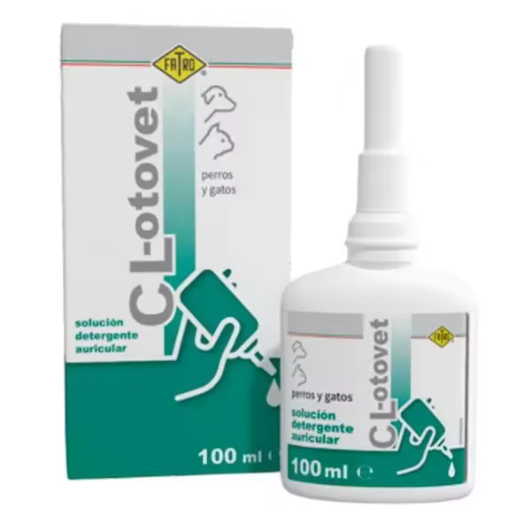 CL-Otovet Solución Auricular para Perros y Gatos  Limpiador Auricular para Perros y Gatos - 1