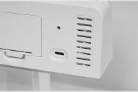 Reloj De Alarma Digital LED 7'' Con Dimmer De Brillo Tres Niveles Dual Alarme Temporizador Fecha Luz Nocturna Para Dormitorios Estilo Moderno Material Plástico - details 14