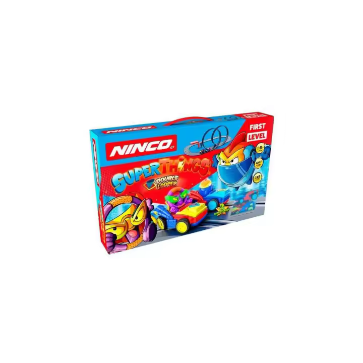 Superthings Circuito First Level Double Looper Ninco 91018 Circuito para coches - 1