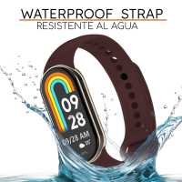 Ociodual Correa de Recambio Compatible con Xiaomi Mi Band 9 y Mi Band 8, de color Borgoña, Repuesto de Silicona Suave Flexible Sport Goma Transpirable - details 5