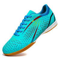 Zapatos De Futsal Para Hombres Calidad Superior Antideslizantes Para Fútbol Indoor Zapatos De Entrenamiento Para Niños Y Adolescentes Suela De Cuero Trenzados Talla Verdadera - details 8