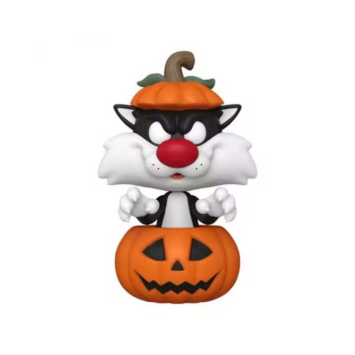 Funko POP! Vinyl Looney Tunes - LTH- Sylvester w/Pumpkin? - Juguete para Niños y Adultos - Fans - Diversidad de Personajes y Temáticas - 1