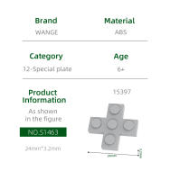 Wange 119Pcs/lot Bloques Digitales Finos 3x3 Para Construcción MOC Accesorios De Color Compatible Con Bloques De Construcción DIY Partes De Repuesto Juguetes Para Adultos Y Niños - details 3
