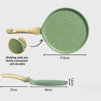BIT Sartén para crepes antiadherente, sartén plana para panqueques con revestimiento de granito suizo  Pan - details 3