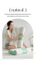 Almohada Anti-Tracción De Soja Para Adultos Y Niños Durable Para Dormitorio Estudiantes Y Hogar Ayuda Al Sueño Con Relleno De Poliéster 100% - details 2
