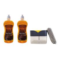 CHRONOS de Laboncler AROMA A ELEGIR: Pack con 2 lavavajillas concentrados (elige tu aroma), dispensador y esponja.  Limpieza sin esfuerzo y respetuosa con el medio ambiente LABONCLER ECOJIN ORIGINAL . - details 2