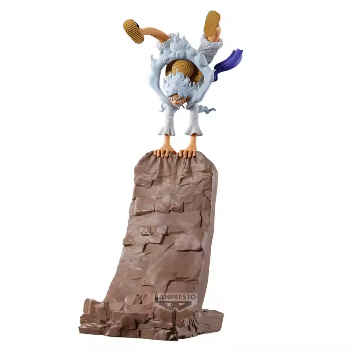 Soporte figura Monkey D Luffy Gear 5 One PieceFigura  Coleccionable - Idea de Regalo- Mercancia Oficial - Juguetes para Niños y Adultos - Movies Fans - Muñeco para Coleccionistas y Exposición - 1