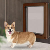 Puerta De Seguridad Para Perros Y Gatos PVC Plástico Pequeño Pasillo Para Mascotas Seguro Para Gatitos Y Perros Pequeños - details 1