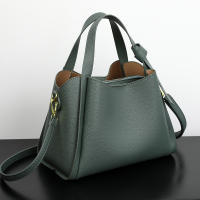 Bolso De Hombro Grande Retro Moda Textura Nueva Bolso De Mochila Portátil Para Mujer Estilo Fashion Sólido Con Bolsillo Para Teléfono - details 2