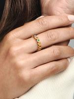 Pandora - Marvel Los vengadores-Anillo de Piedras del Infinito - Baño de Oro de 14K - details 3