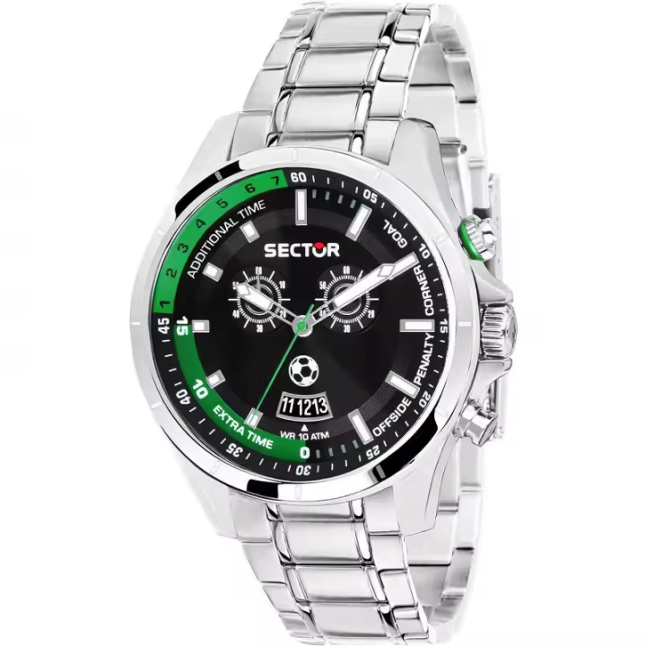 SECTOR PRO MASTER R3253505001 - Reloj de Pulsera Resistant to Agua para Hombres with Cronómetro y Fecha - 1