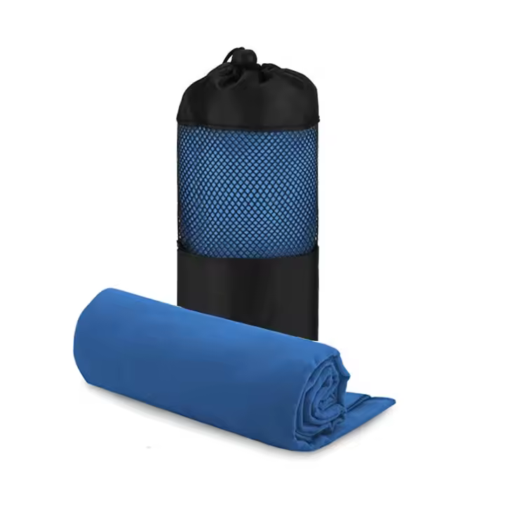 Various Toalla de Microfibra de 70x140 y 50x100  Secado Super Rápido, Toalla para Deporte Gimnasio, de Viaje  a la Playa, Absorbente y Ultraligera , Multicolor-AZUL-GRIS-MARRON-NEGRO-ROJO-ROSA - 1