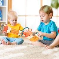 Acordeón para niños, juguete musical para niños pequeños, instrumento musical, acordeón, juguete musical para niños, acordeón portátil para principiantes, acordeón pequeño, acordeón de botones para niños - details 0