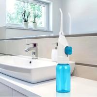Limpieza dental portátil a alta presión irrigador oral manual de agua dientes palillo de dientes herramienta de cuidado dental - details 4