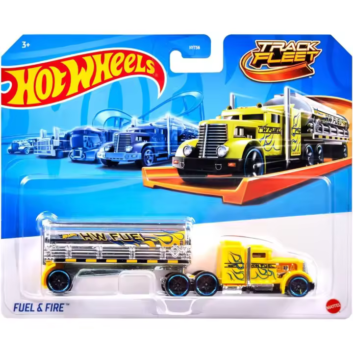 Camion Hot Wheels ¡Vienen Cargados de Acrobacias! - Surtido/Modelo aleatorio (Una unidad)(Mattel BDW51) - 1