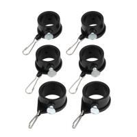 2 Piezas Clip De Pabellón Sin Enredos Con Carabineros Para Pabellones Con Grommet Herramienta De Montaje De Palo De Bandera Durable Y Impermeable - details 0