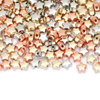 200pcs Cuentas De Pentagrama Estrella 6x3mm CCB Charm Para Creación De Joyería Pulseras Collares Accesorios Hechos a Mano - details 1