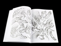 Libro De Diseño De Tatuajes Nueva Edición Con 190 Páginas Patrón De Uñas De Dragón Para Artistas De Bodas Accesorios De Tatuaje - details 7