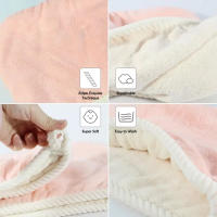 Toallas De Secado Rápido Para Pelo Seco De Mujer Alfombrillas Absorbentes Para El Hogar Tapete Para Secar El Cabello - details 5