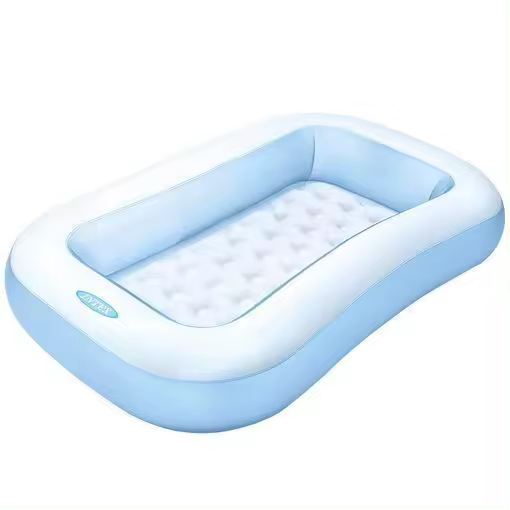 Piscina Hinchable Rectangular Pvc 166x100x25 Cm Azul Intex - 1
