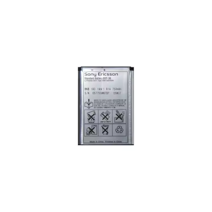 SONY ERICSSON J300 BATERIA ORIGINAL BST36 - 1