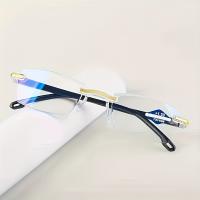 9-Pack Gafas De Lectura Vintage Estilo Rectangular Bloqueo De Luz Azul Anti-Fatiga Unisex Ligero PC Para Uso Doméstico - details 1