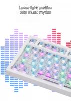 Teclado Mecánico Ajazz Ak820 Con Estructura Gasket Soft Y Retroiluminación RGB Opcional Teclado Personalizado Para Juegos Y Oficina Regalo De Cumpleaños - details 10