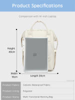 Bolsa De Pañales PANGDUBE Para Bebé Con 2 Soportes Para Carrito Impermeable Bolsa De Viaje Al Aire Libre Estilo Mochila Para Mamá Durante La Maternidad - details 4