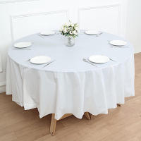 Mantel Desechable De Color Sólido Para Mesa Redonda Cubierta Nórdica Para Decoración De Fiestas En Casa Boda Cumpleaños Navidad - details 4