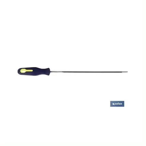 Cofan Lima de Afilado para Cadena de Motosierra Ø4,8 Mm 200 Mm - Afilado Preciso - 1