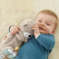 Oso De Peluche Suavizante Para Bebés Con Música Y Luz Compañero De Sueño Para Niños Material De Plush Relleno De PP Adecuado Para Todas Las Edades - details 2