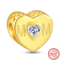 Encantos De Amor Original Aifeili En Plata De Ley 925 Con Zirconia Brillante Para Pulsera Pandora Y Pendientes Joyería Fina Para Mujeres - details 4