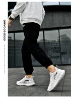 Zapatos De Correr Para Hombre Ligeros Cómodos Transpirables Moda Absorbentes De Choque Suela EVA Talla True Ankle above Microfibra Algodón Encierre De Pieza - details 12