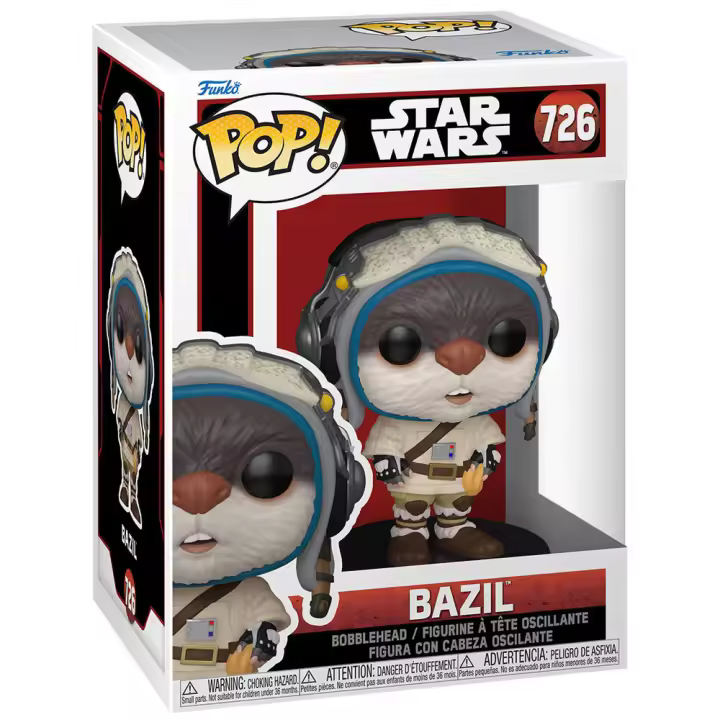 Figura Pop Star Wars Acolyte Bazil-Figura de Vinilo Coleccionable - Idea de Regalo- Mercancia Oficial - Juguetes para Niños y Adultos - Movies Fans - Muñeco para Coleccionistas y Exposición - 1