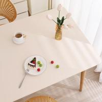 Mantel De PU Negro Impermeable Y Antiaceite Para 6 Sillas Estilo Moderno Para Sala De Estar Y Café Tapete De Mesa Sólido Resistente Al Polvo - details 11