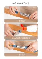 Cepillo De Silicona Para Lavar Platos Con Dispensador De Jabón Herramientas De Limpieza Para La Cocina Utensilios De Casa Útiles Accesorios Domésticos Gadgets - details 10