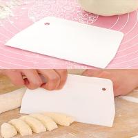 Raspadores de masa de plástico para repostería, cuchilla de masa de pan, herramienta raspadora para pizza, postres, pastes y repostería. - details 2