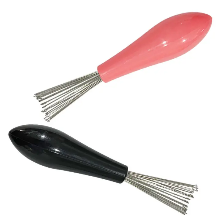Cepillo De Peluquería Para Cabello Con Mango De Plástico Herramienta De Limpieza Para Cuidado Personal Producto De Limpieza - 1