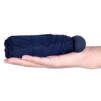 Mini Paraguas de viaje resistente al viento, Paraguas plegable mini, Mini sombrilla de viaje, paraguas pequeño portátil compacta para sol y lluvia, paraguas hombre y mujer, paraguas plegable resistente viento - details 3