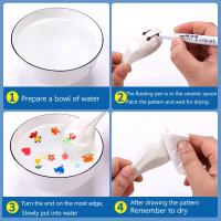 Lápiz De Pintura Mágica Para Agua Marcadores De Tinta Flotante Para Niños Juguetes De Educación Temprana De Montessori Lápices De Dibujo Para Niños Entre 6 Y 12 Años - details 1
