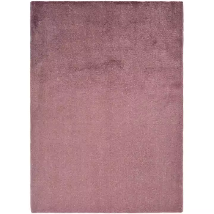 ATTICGO Alfombra de Interior Estilo Liso en Rosa - Nerea Liso | 140X200, 160X230, 200X290, 160X230, 60X110, 80X150 cm - 1
