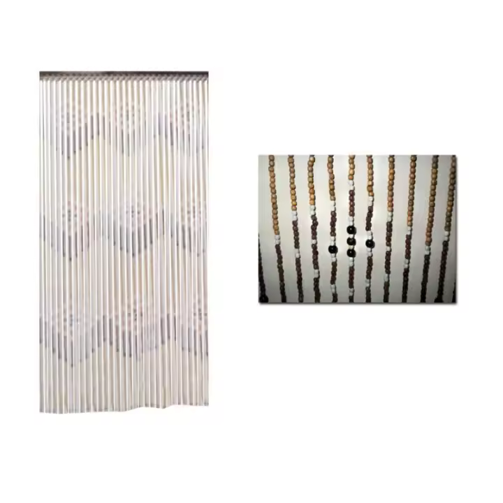 Bambu finstock cortina gomera 90x175x32 filas bolas 3 cenefas - 1