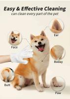 6pcs/bag Almohadillas De Limpieza Para Mascotas Para Gatos Y Perros Toallitas Desodorantes Para Limpieza Y Baño De Animales - details 2