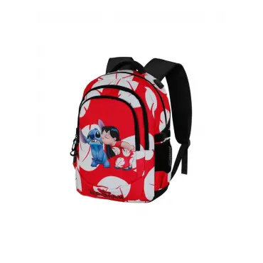 MOCHILA TRIPLE LILO Y STITCH KISS     PERGAMINO - 1
